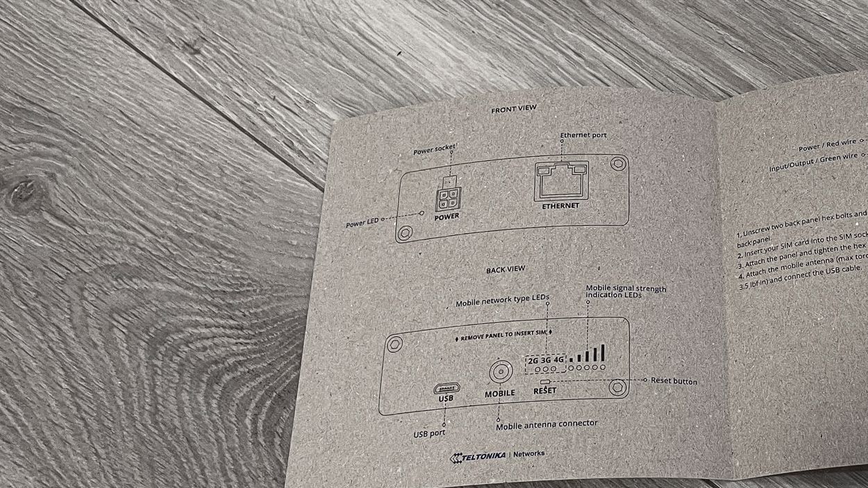 Teltonika LTE-Router Guide